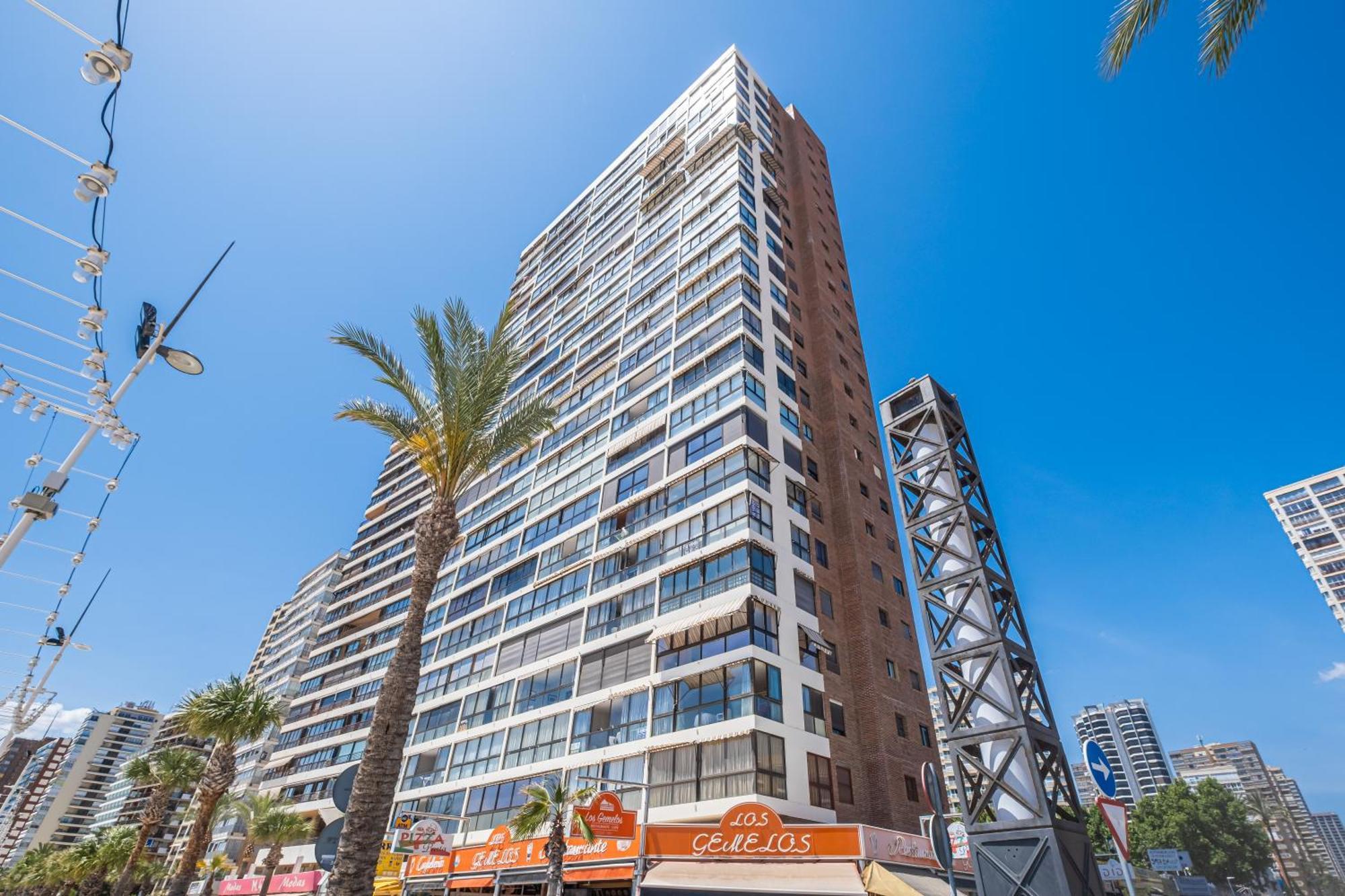 Los Gemelos 21-B Apartment Levante Beach بينايدورم المظهر الخارجي الصورة