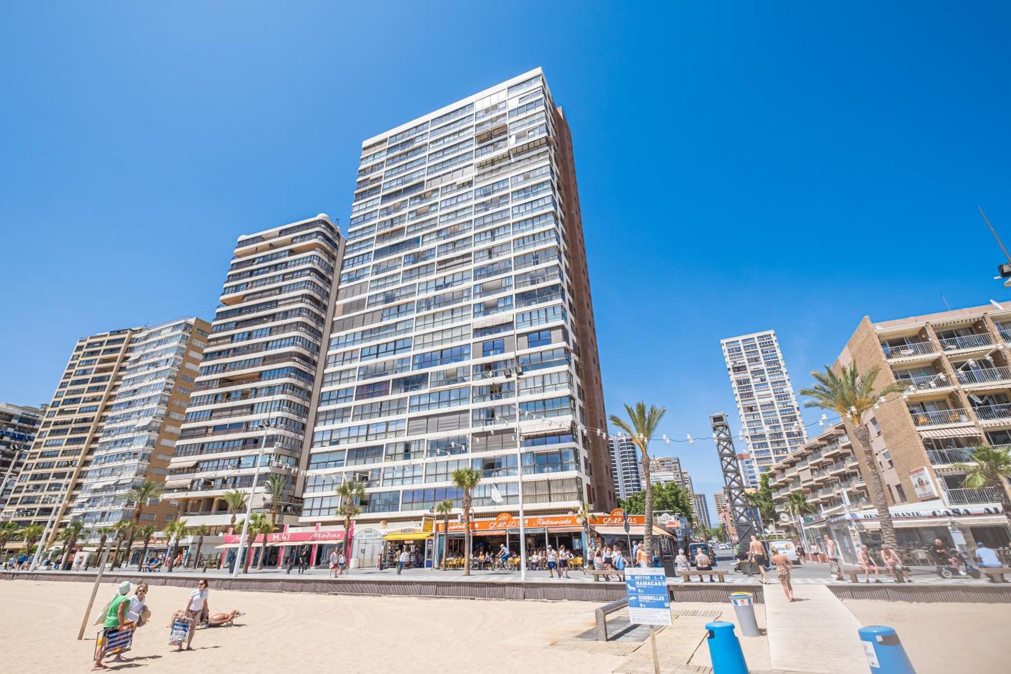 Los Gemelos 21-B Apartment Levante Beach بينايدورم المظهر الخارجي الصورة